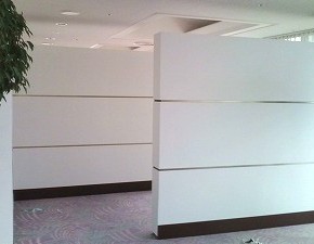 結婚式場のパテーション