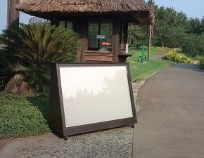 ポスター掲示サイン
