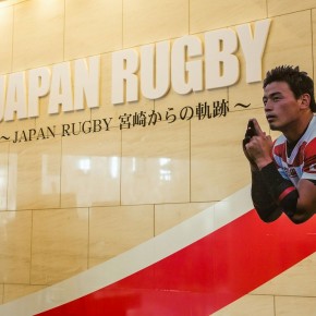 ラグビー日本代表パネル展