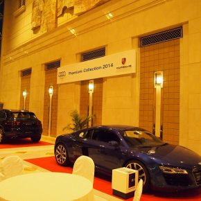 イベントサイン　車輌展示台
